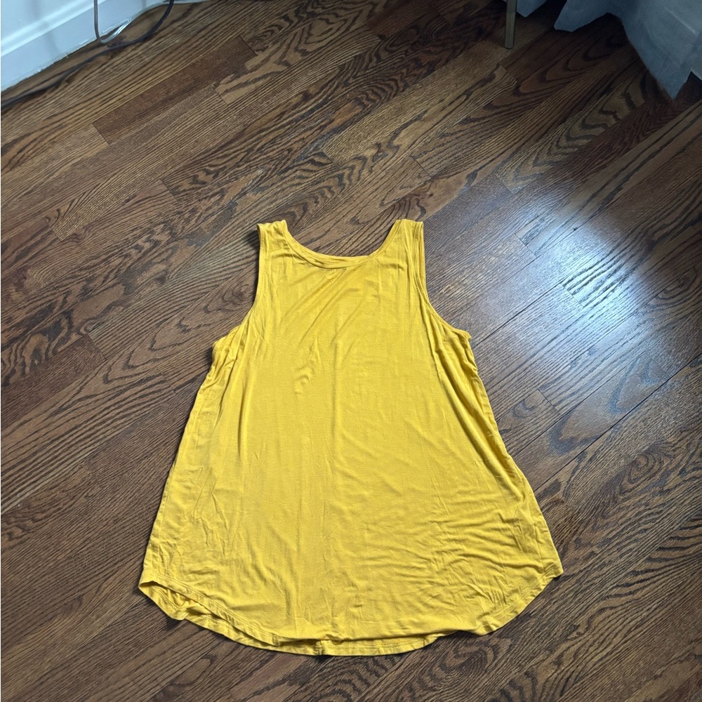 Old Navy Mustard Yellow Tank Top